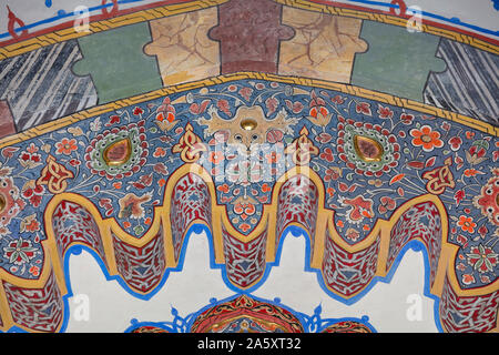 Innenraum des Mausoleums von Prinz Mustafa und Cem Sultan, Bursa, Türkei
