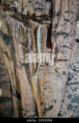 Blick über Ledenika cave Innenraum, Wraza, Bulgarien Stockfoto