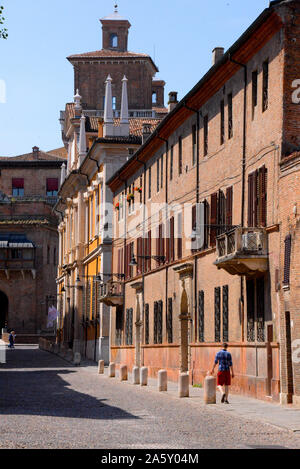 Europa, Italien, Emilia-Romagna, Ferrara, Corso Ercole I d'Este Stockfoto