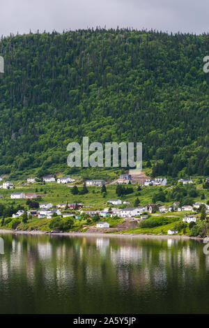 Kanada. Neufundland. Küste in der Nähe von Corner Brook Stockfoto