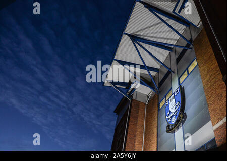 22. Oktober 2019, Hillsborough, Sheffield, England; Sky Bet Meisterschaft, Sheffield Mittwoch v Stoke City: Allgemeine Ansicht Hillsborough. Credit: Dean Williams/News Bilder Stockfoto