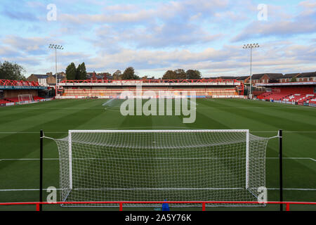 20. Oktober 2019, die Wham Stadium, Accrington, England; Sky Bet Liga 1, Accrington Stanley v Ipswich Town: Eine allgemeine Mias der Wham Stadion Credit: Mark Cosgrove/News Bilder Stockfoto