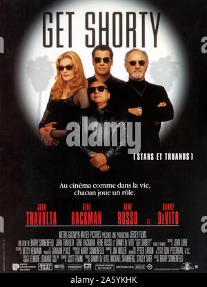 Get Shorty Jahr: 1995 USA Regie: Barry Sonnenfeld John Travolta, Rene Russo, Gene Hackman, Danny DeVito Stockfoto