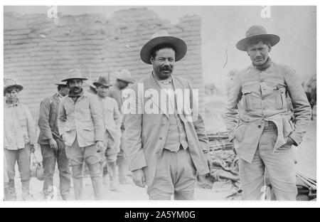 General Francisco "Pancho" Villa (1878-1923) während der mexikanischen Revolution. Stockfoto