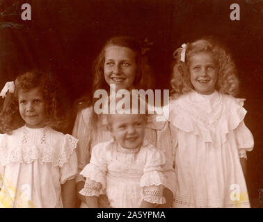 Spanien, Aguilas, Schweizer Migranten 1915 Stockfoto