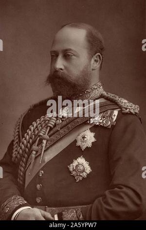 Albert Edward, Prince Of Wales (1841-1910). Später regierte als Edward VII. Stockfoto