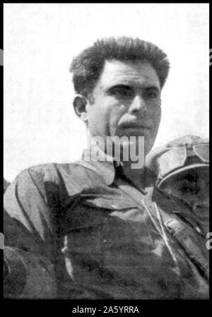 José Buenaventura Durruti Dumange (1896 - 20. November 1936) anarcho-syndikalistische Militante mit der CNT, FAI und anderen anarchistischen Organisationen während der Zeit bis zum und einschließlich des Spanischen Bürgerkriegs beteiligt. Durruti spielte eine wichtige Rolle während der Spanischen Revolution und wird wie ein Held in der anarchistischen Bewegung erinnert. Stockfoto