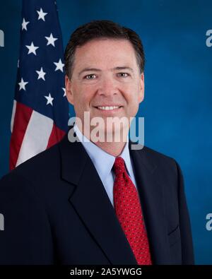 James Brien Comey, Jr. (* 14. Dezember 1960) ist der siebte und aktueller Direktor des Federal Bureau of Investigation, 2013- Stockfoto