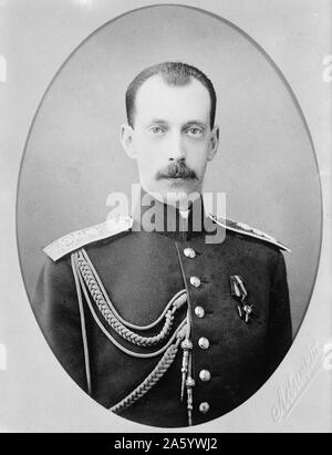 Großartiger Herzog Paul Alexandrovich von Rußland (1860 – 30. Januar 1919) jüngstes Kind von Zar Alexander II. von Russland mit seiner ersten Frau Kaiserin Maria Alexandrovna. Stockfoto