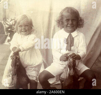 Spanien, Aguilas, Schweizer Migranten 1915 Stockfoto