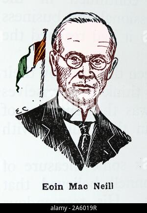Eoin MacNeill 1867 – 1945. Irische Gelehrte nationalistischer Aktivist; und Sinn Féin Politiker Stockfoto
