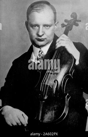 Paul Hindemith 1895-1963 deutscher Komponist Stockfoto