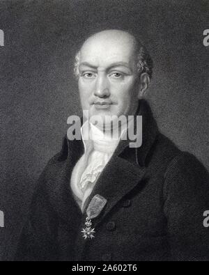 Jean Baptiste Joseph Delambre 1749-1822 Stockfoto