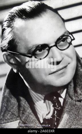 Raymond Souplex (1901 – 1972), französischer Schauspieler und Sänger. Vom 20. Jahrhundert Stockfoto