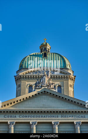 Schweiz, Bern, Bundeshaus Stockfoto