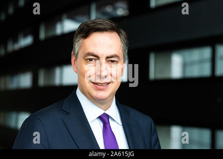Eingereicht. - 23. Oktober 2019 Frankreich (Frankreich), Straßburg: David McAllister (CDU/EVP-Fraktion) steht im Gebäude des Europäischen Parlaments. Foto: Philipp von Ditfurth/dpa Stockfoto