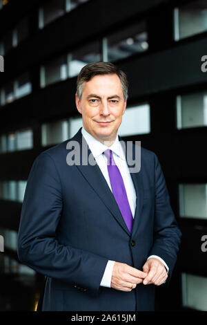 Eingereicht. - 23. Oktober 2019 Frankreich (Frankreich), Straßburg: David McAllister (CDU/EVP-Fraktion) steht im Gebäude des Europäischen Parlaments. Foto: Philipp von Ditfurth/dpa Stockfoto