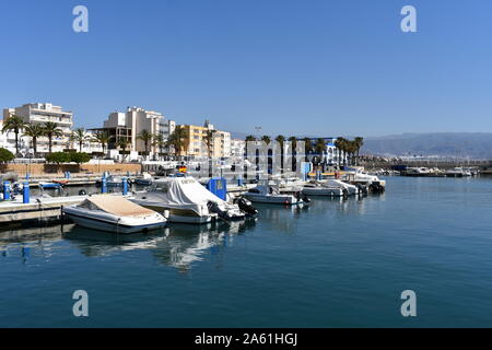 Hafen, Roquetas de Mar, Spanien Stockfoto