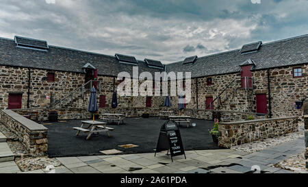 Die Torabhaig Distillery auf der Isle of Skye - Ansichten Stockfoto