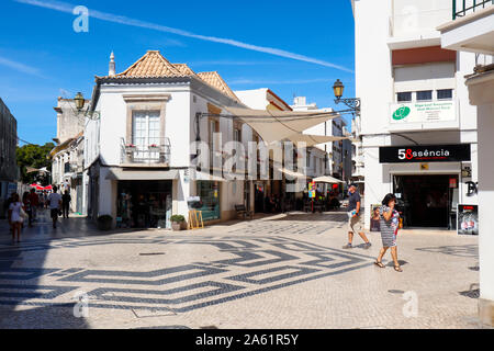 Zentrum von Faro, Portugal Stockfoto