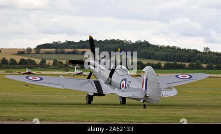 Supermarine Spitfire Mk XVIII (G-BUOS) Stockfoto