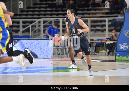 Trento, Italien. 23 Okt, 2019. craft Aaron (Dolomiti energia Trient) während Dolomiti Energia Trient vs Asseco Arka Gdynia, Basketball EuroCup Meisterschaft in Trento, Italien, 23. Oktober 2019 - LPS/Giancarlo Dalla Riva Credit: Giancarlo Dalla Riva/LPS/ZUMA Draht/Alamy leben Nachrichten Stockfoto