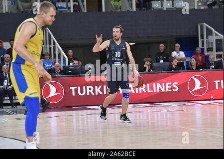 Oktober 23, 2019, Trento, Italien: forray Toto (Dolomiti energia Trient) während Dolomiti Energia Trient vs Asseco Arka Gdynia, Basketball EuroCup Meisterschaft in Trento, Italien, 23. Oktober 2019 - LPS/Giancarlo Dalla Riva (Credit Bild: © Giancarlo Dalla Riva/LPS über ZUMA Draht) Stockfoto