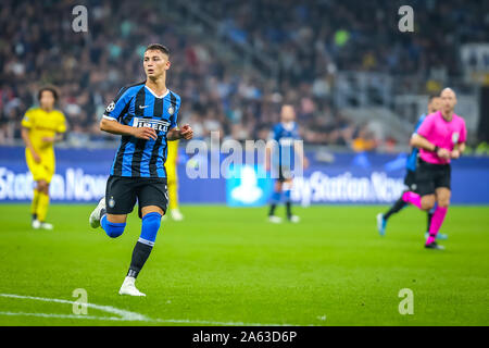 Mailand, Italien, 23.Okt 2019, #30 sebastiano Esposito (FC Internazionale) während der Champions League Spiel zwischen Inter v Borussia Dortmund in Mailand San Siro - 23 10 2019 Während - Fussball Champions League Männer Meisterschaft - Credit: LPS/Fabrizio Carabelli/Alamy leben Nachrichten Stockfoto