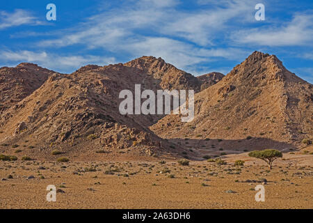 Wüste Berg Szene im Richtersveld Nationalpark Stockfoto