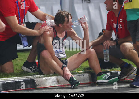 Doha, Katar. 29 Sep, 2019. Allgemeine Ansicht der Leichtathletik: Leichtathletik-WM Doha 2019 Männer 50 km Rennen gehen mit Khalifa International Stadium in Doha, Katar. Credit: YUTAKA/LBA SPORT/Alamy leben Nachrichten Stockfoto