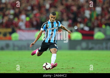 Maracana-stadion, Rio de Janeiro, Brasilien. 23 Okt, 2019. Libertadores Pokal, Flamengo gegen Gremio; Alisson von Gremio-redaktionelle Verwendung Credit: Aktion plus Sport/Alamy leben Nachrichten Stockfoto