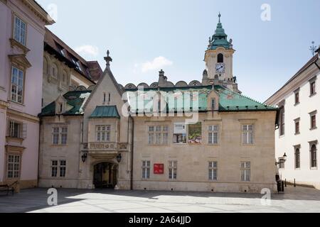 City History Museum, Altstadt, Bratislava, Slowakei Stockfoto