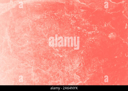 Abstrakte Marmor Hintergrund in Coral Farbe. Textur von Marmor Oberfläche ideal für Design. Stockfoto