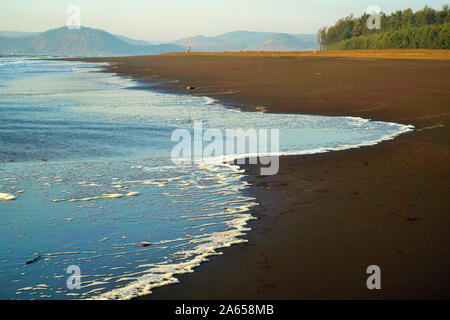 Velas Strand, Ratnagiri, Maharashtra, Indien Stockfoto