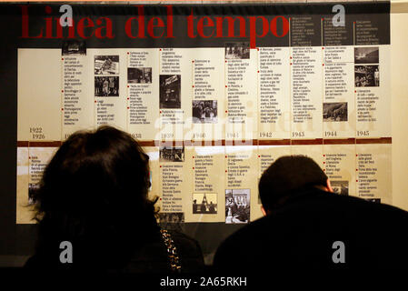 Italien Lonmbardy Mailand: Holocaust Memorial. Plattform 21 der Hauptbahnhof Stockfoto