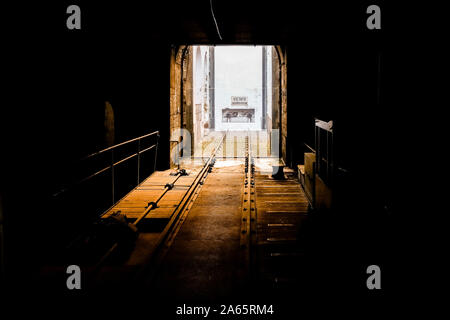 Italien Lonmbardy Mailand: Holocaust Memorial. Plattform 21 der Hauptbahnhof Stockfoto