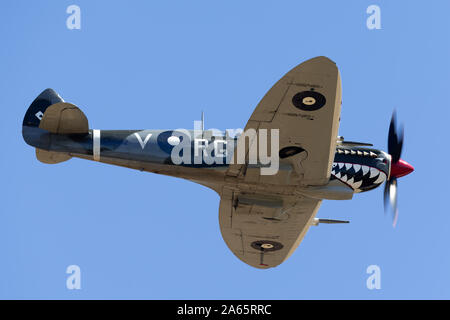 Supermarine Spitfire MK VIII VH-HET in der Royal Australian Air Force (RAAF) Markierungen durch die ihlienworth Aviation Mu betrieben Stockfoto