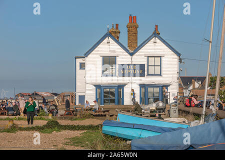 Die alte Neptun Pub in Whitsable, Kent. Stockfoto