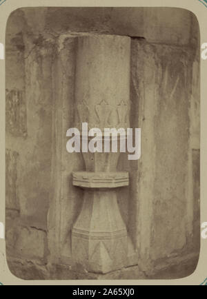 Antiquitäten von Samarkand Madrasah von Nadir Divan-Begi, gemeindliche Moschee (Freitagsmoschee) Spalte Base Stockfoto