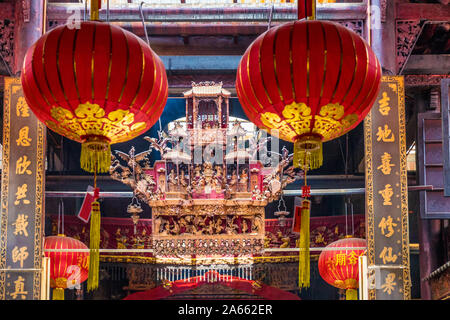 Kuala Lumpur. 13. März 2019. Ein Blick auf die Sünde sze si ya Tempel in Kuala Lumpur in Malaysia Stockfoto