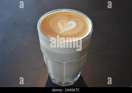 Latte, Kopenhagen Stockfoto