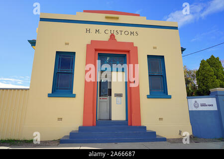 GERALDTON, Australien - 9 May 2019 - Blick auf die historische Stadt Geraldton, einer Küstenstadt im Mittleren Westen Region von Western Australia. Stockfoto