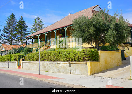 GERALDTON, Australien - 9 May 2019 - Blick auf die historische Stadt Geraldton, einer Küstenstadt im Mittleren Westen Region von Western Australia. Stockfoto