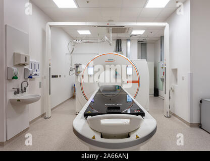 CT-Scanner am UCLH, University College London Hospital Stockfoto