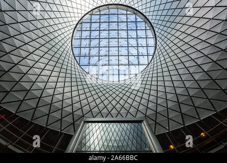 Oculus Oberlicht am Fulton Center in New York Stockfoto