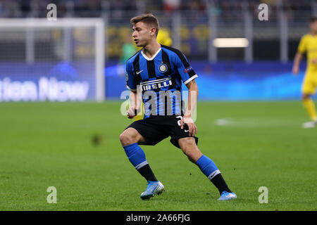 Millano, Italien. 23.Oktober 2019. Uefa Champions League Gruppe F. FC Internazionale vs Borussia Dortmund. Nicolo Barella des FC Internazionale. Stockfoto