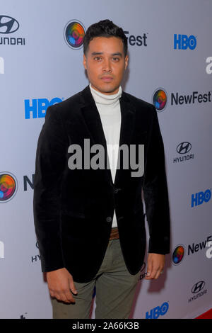 NEW YORK, NY - 23. Oktober: Brian Marc besucht die öffnung Nacht Screening der ell Durch "während NewFest Film Festival in der SVA Theater am 23. Oktober 2019 Stockfoto