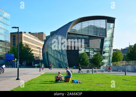 Kiasma, das Museum für zeitgenössische Kunst in Helsinki, Finnland Stockfoto