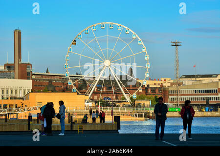Hafen von Helsinki. Finnland Stockfoto
