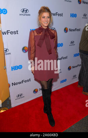 NEW YORK, NY - 23. Oktober: Kate Walsh besucht die öffnung Nacht Screening der ell Durch "während NewFest Film Festival in der SVA Theater am 23. Oktober 2019 Stockfoto